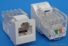 厂家直销！高品质RJ11二芯免工具电话模块，乐清布线再添新力作
